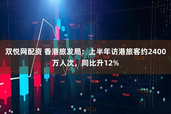 双悦网配资 香港旅发局：上半年访港旅客约2400万人次，同比升12%